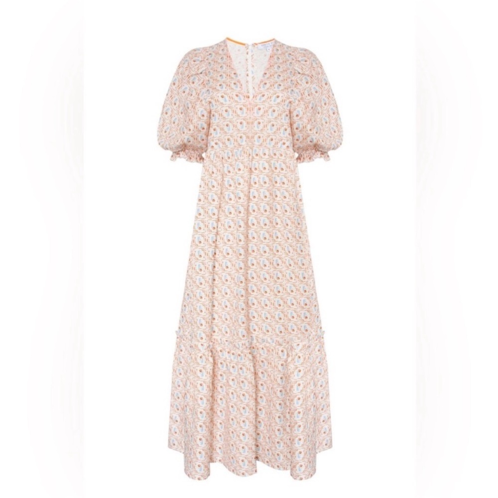 Hunter Bell Palmer Dress in Tulip Print, Size Small